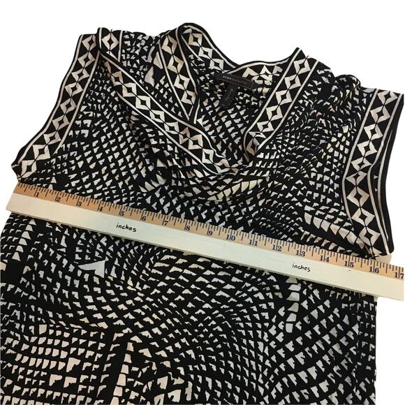 BCBGMaxazria Black White Dress Size XS - Picture 6 of 7